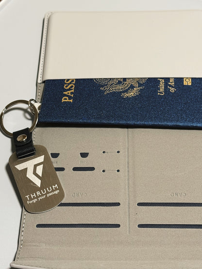 THRUUM Travel Passport Holder